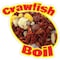 Signmission Crawfish Boil Decal Concession Stand Food Truck Sticker, 8" x 4.5", D-DC-8 Crawfish Boil19 D-DC-8 Crawfish Boil19 - alternate 1